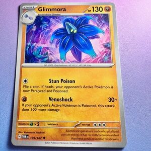 glimmora - 109/167 (uncommon) — pokemon: twilight masquerade
